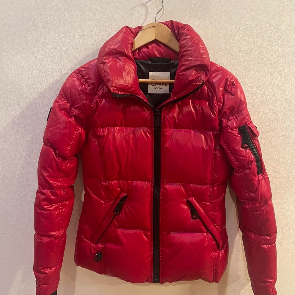 Red SAM Puffer Jacket